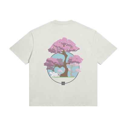 Sleeping Mochi - Heavyweight Oversize Tee