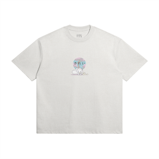 Eating Mochi - Heavyweight Oversize Tee