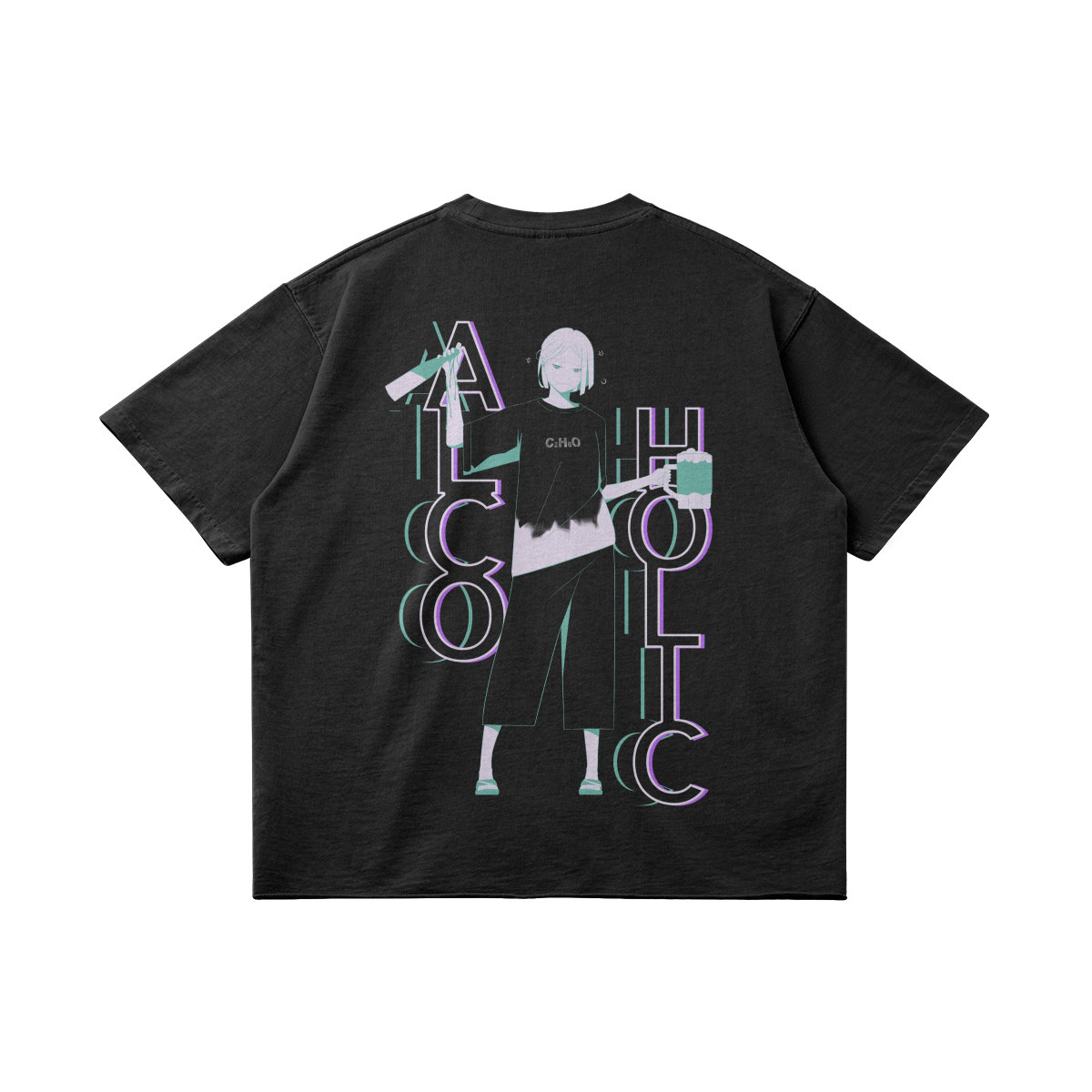 Alcoholic - Oversize Tee